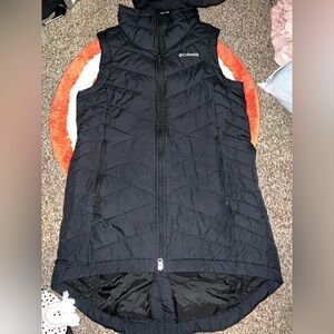 Columbia Midnight Black Quilted Vest